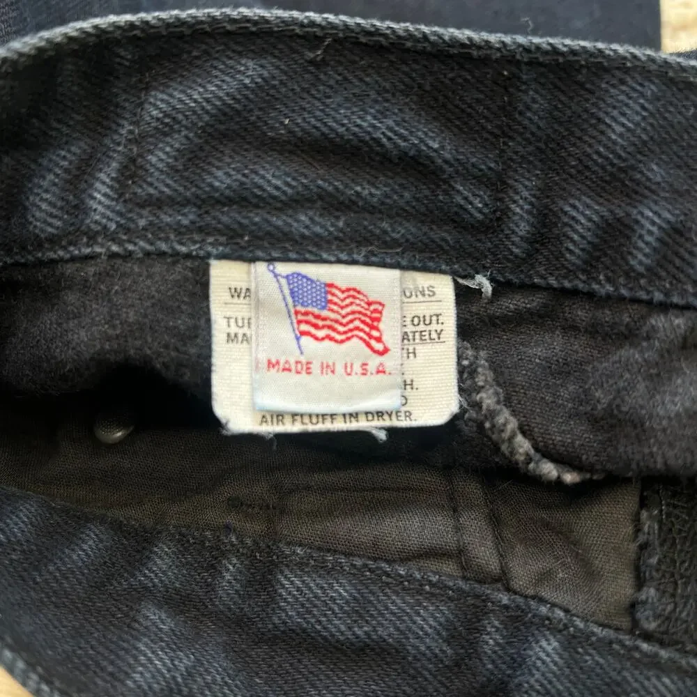 Vintage Western Rockies‎ Rocky Mountain Black Yoke Jeans - Size 24 x 29.5